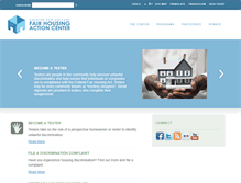 Tablet Screenshot of gnofairhousing.org